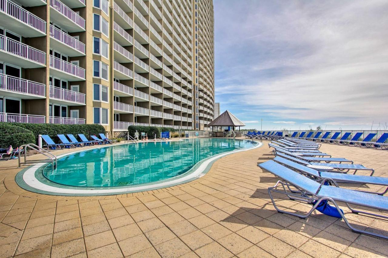 Breezy Oceanfront Panama Beach Condo With Pool Access Panama City Beach Exterior foto